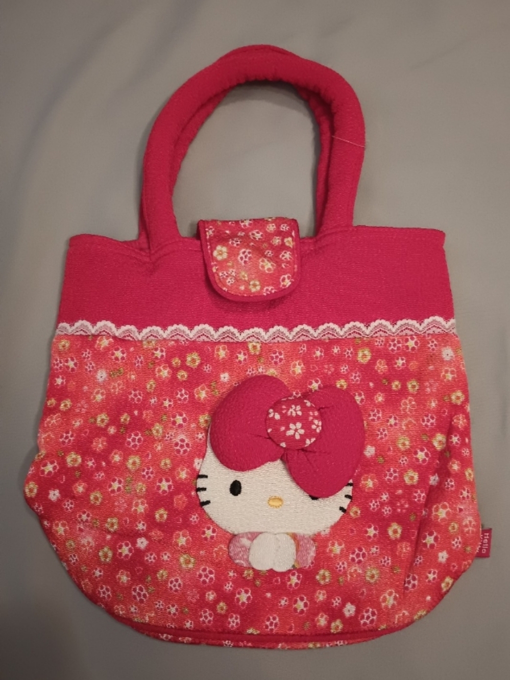 Sanrio Hello Kitty Red Small Tote Bag 2012